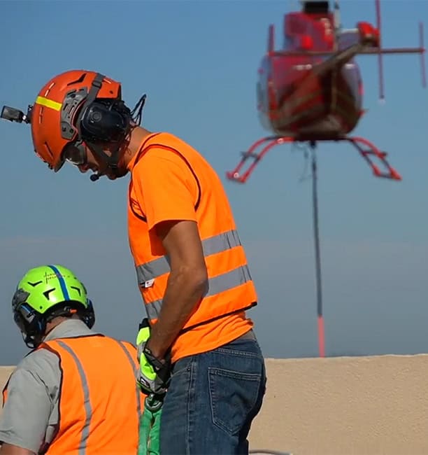Helicopter Aerial Lift Ground Crew