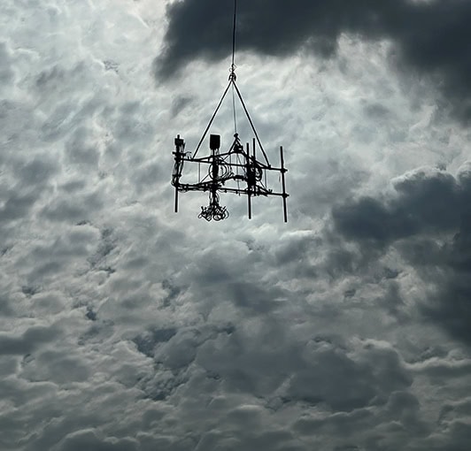 Helicopter Cell Tower Equipment Aerial Lift