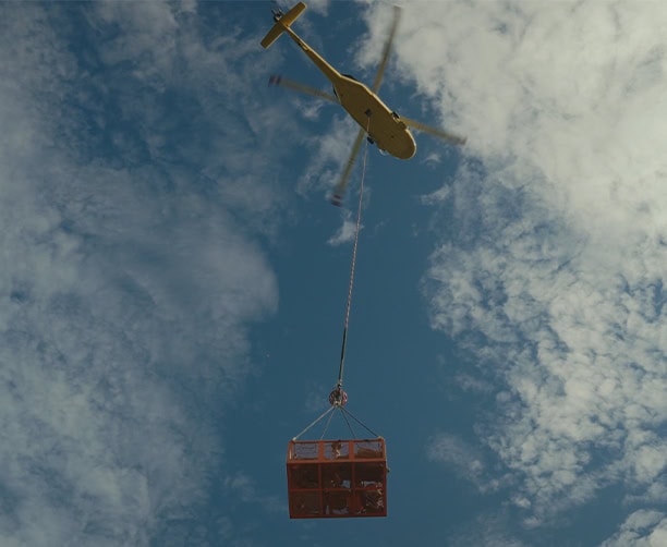 Helicopter External Load Aerial Lift