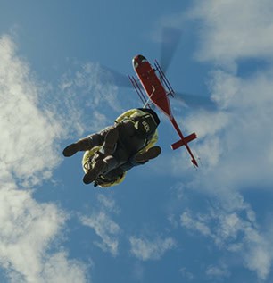 Helicopter Human External Cargo Operation