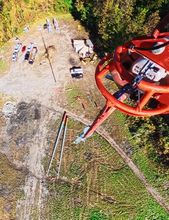 Helicopter Longline Aerial Lift Ground Site
