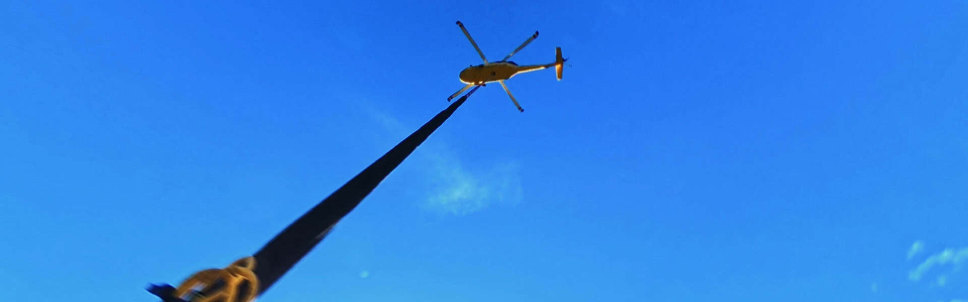 Helicopter Longline Aerial Lift Operation