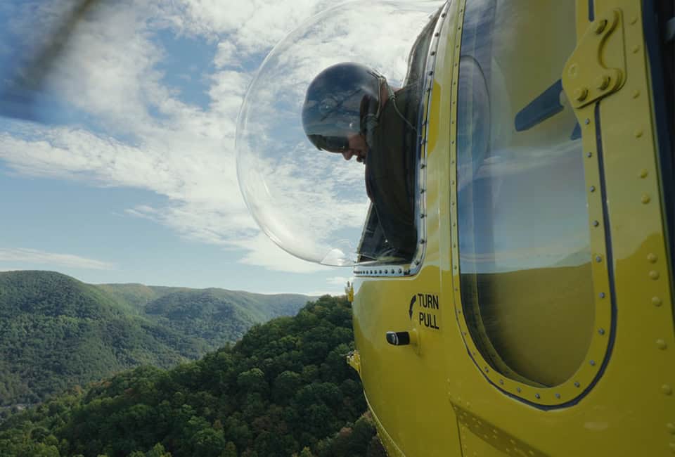 Helicopter Pilot Aerial Mountain Flight