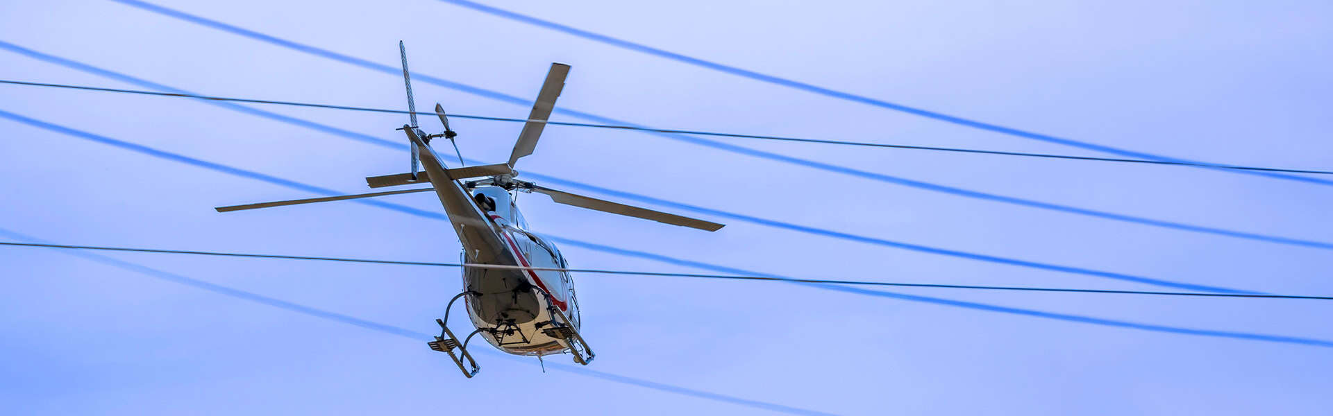 Helicopter Power Line Inspection