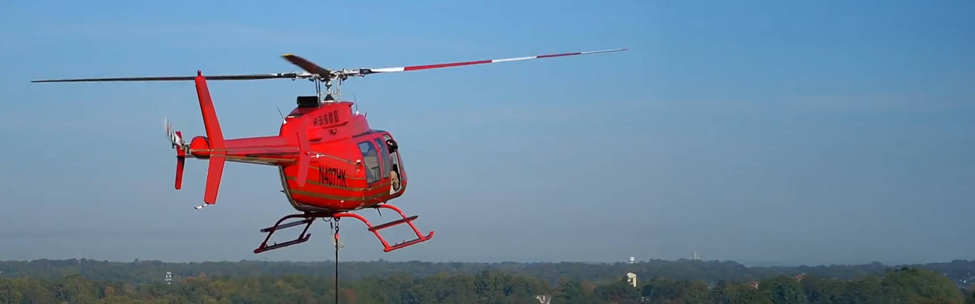 Red Helicopter External Load Operations